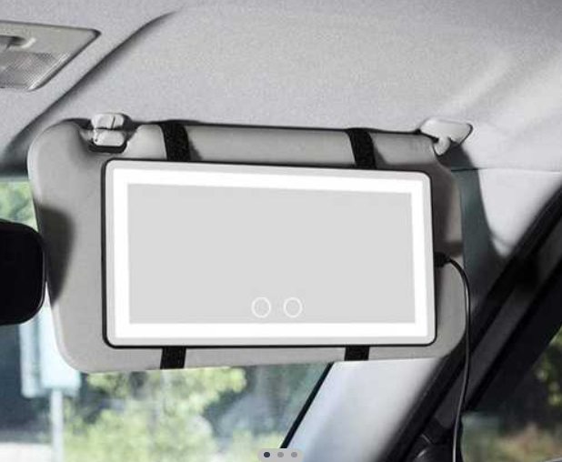 ESPEJO CON LUZ LED PARA CARRO